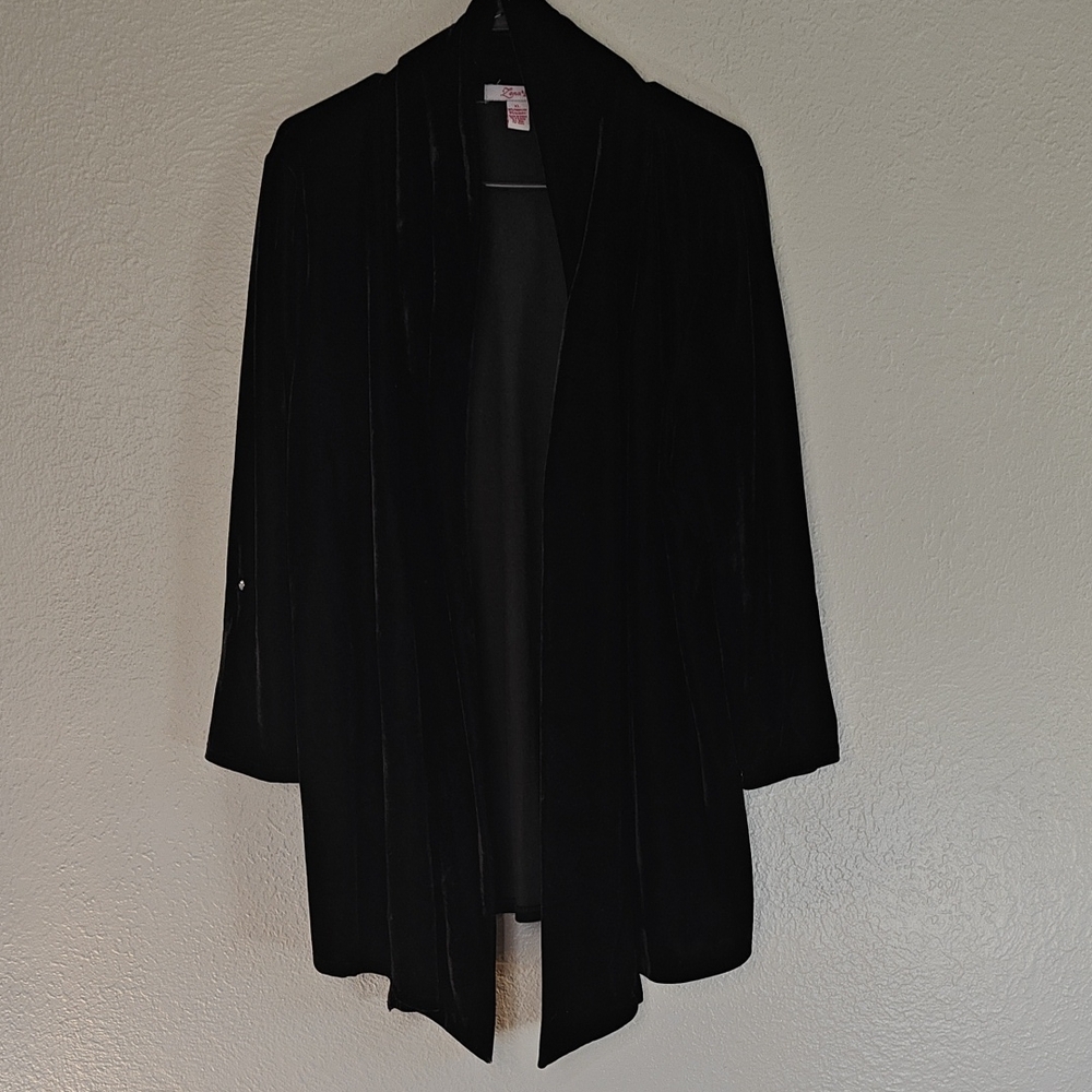 Zena Black Cardigan Sweater